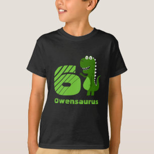 Camiseta Dinossauro Personalizado 6