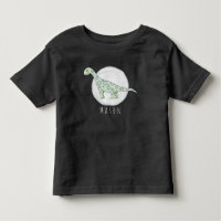 Dinossauro Personalizado do Toddler Boy com Nome