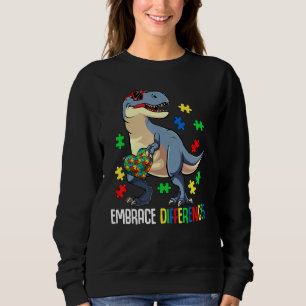 Camiseta Dinossauro Piece Autismo Sensibilização Embriões C