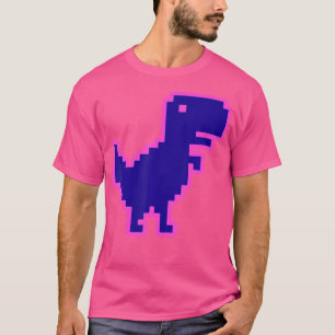Camiseta Dinossauro Pixel Dino T-Rex