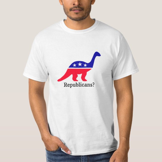Camiseta Dinossauro político? (Frente)