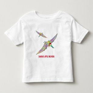 Camiseta Dinossauro Pterodáctilo Natal Slogan Divertido Pap