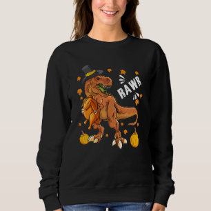 Camiseta Dinossauro Rawr Boas de Ação de Graças Turquia Sau