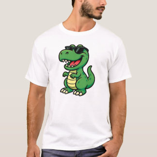 Camiseta Dinossauro Safari com Legal Sombras