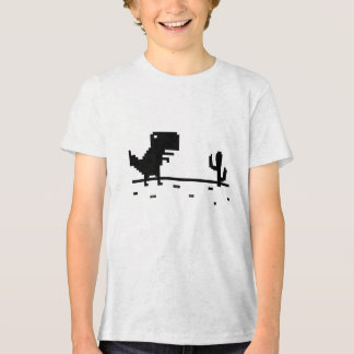 Camiseta Dinossauro sem Internet