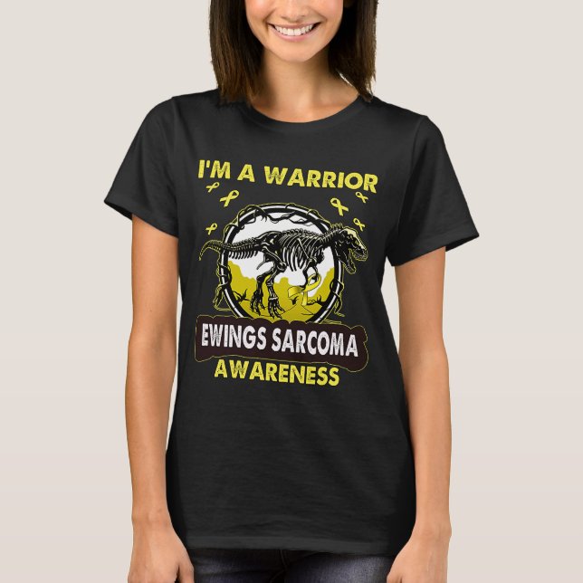Camiseta Dinossauro, sou um guerreiro, conhecedor da SARCOM (Frente)