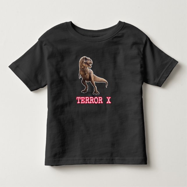 Camiseta Dinossauro t rex. 4. (Frente)