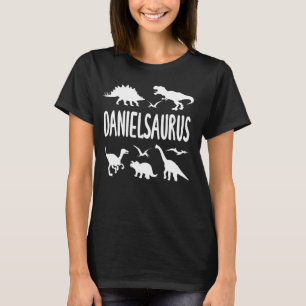 Camiseta Dinossauro T Rex Dino Daniel Danielsaurus Nome dos