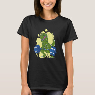 Camiseta Dinossauro T-Rex Odeia Formação De Giro De Malhaçã