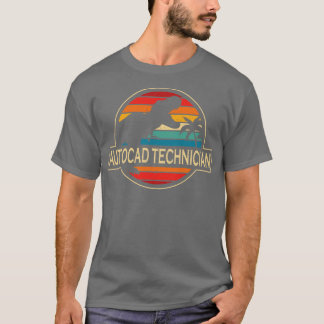 Camiseta Dinossauro Técnico Autocad