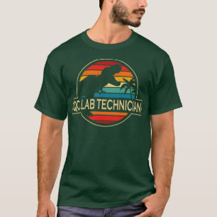 Camiseta Dinossauro Técnico do Laboratório Qc