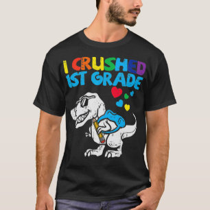 Camiseta Dinossauro Tre Da Classe 1rua Esmagado No Último D