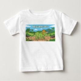 Camiseta dinossauro triceratops