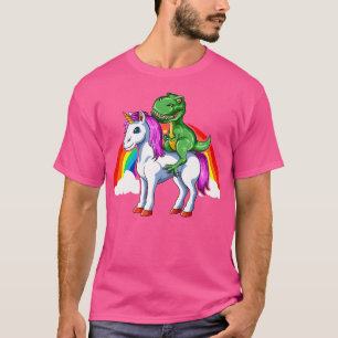 Camiseta Dinossauro Unicorn Dinossauro Andando Unicorn T Re