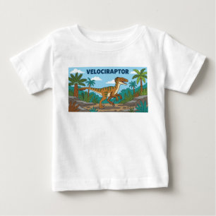 Camiseta dinossauro velociraptor raptor