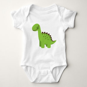 Camiseta Dinossauro Verde Bonito