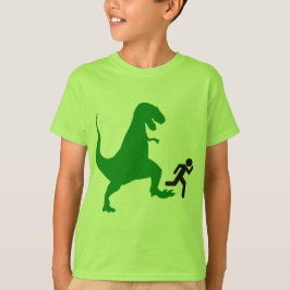 Camiseta Dinossauro Verde do Miúdo