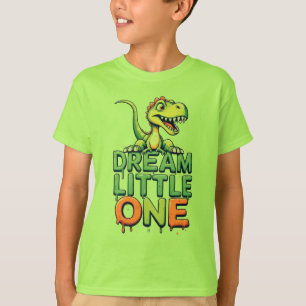 Camiseta Dinossauro Verde Fofo