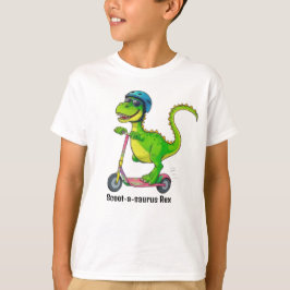 Camiseta Dinossauro Verde Legal