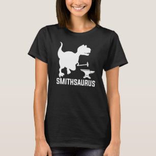 Camiseta Dinossauros Blacksmithing Knife Maker Roupa