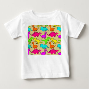 Camiseta Dinossauros Coloridos