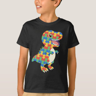 Camiseta Dinossauros da Consciência Autismo