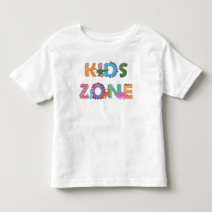 Camiseta Dinossauros de Zona de Crianças