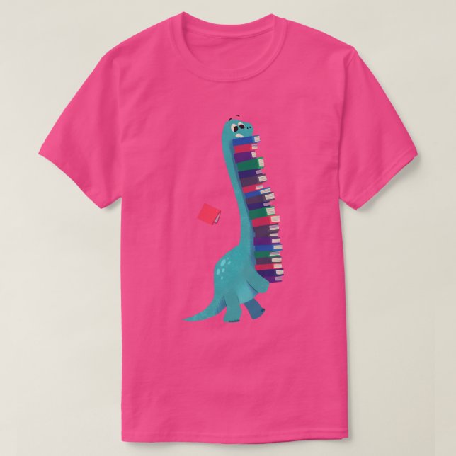 Camiseta DINOSSAUROS DO LIVRO 01 Clássico (Frente do Design)