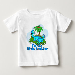 Camiseta Dinossauros do pequeno irmão