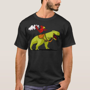 Camiseta dinossauros engraçados movem papagaios Engraçado