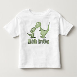 Camiseta Dinossauros Irmão Médio