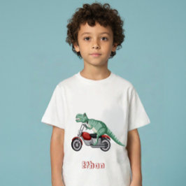 Camiseta Dinossauros nome personalizado