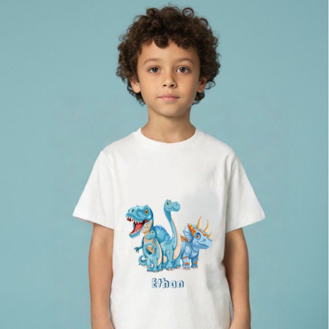 Camiseta Dinossauros nome personalizado (Criador carregado)