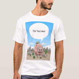 Camiseta Dinossauros Quatro Fantasmas