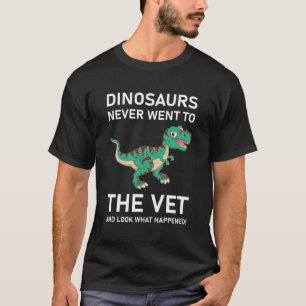 Camiseta Dinossauros Veterinários Funny Veterinarian
