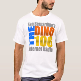 CAMISETA DINOTHROWBACKLOGOWHT