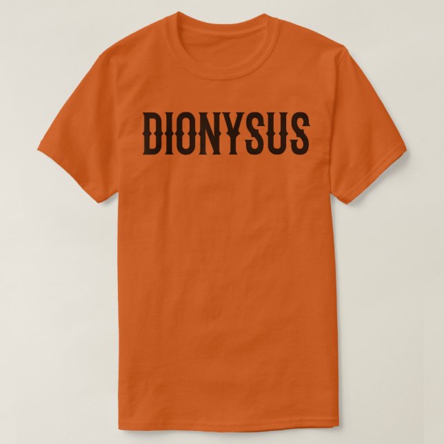 Camiseta Dionysus Costume (Frente do Design)
