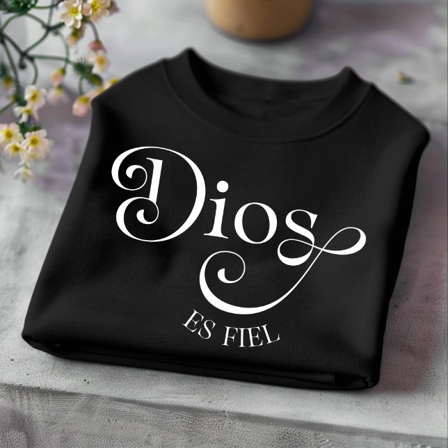 Camiseta Dios Es Fiel Christian T Shirt (Criador carregado)