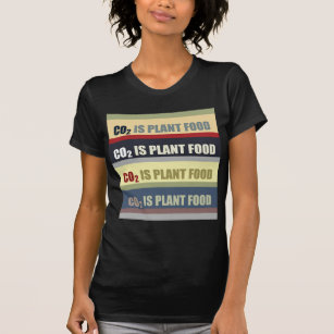 Camiseta Dióxido De Carbono É Comida