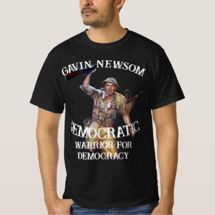 Camiseta Dióxido Trump Gavin Newsom Democrata Presidente Vo