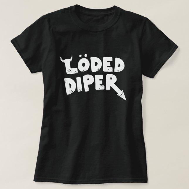 Camiseta Diper 1 carregado (Frente do Design)