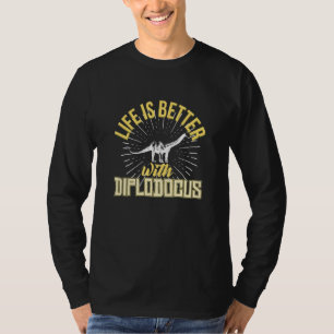 Camiseta Diplodocus Dinossauro Presente Legal