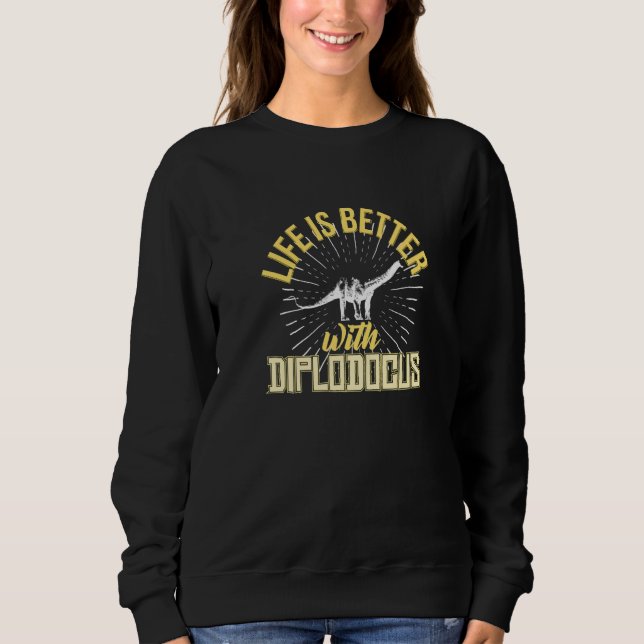 Camiseta Diplodocus Dinossauro Presente Legal   (Frente)
