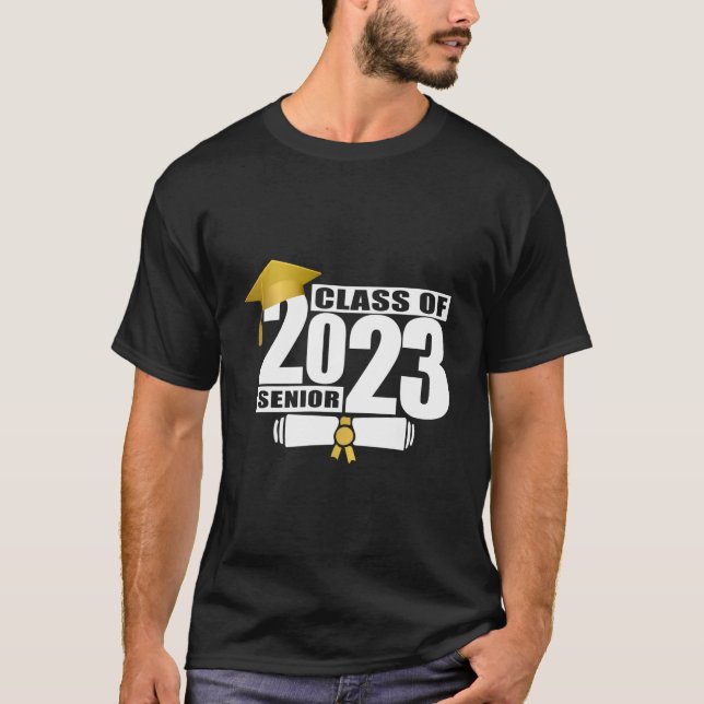 Camiseta Diploma de Certificado de Conclusão da Turma de 20 (Frente)
