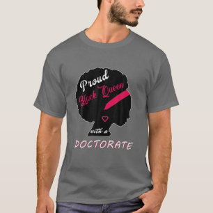 Camiseta Diploma de Doutorado da Rainha Negra Orquestra Org