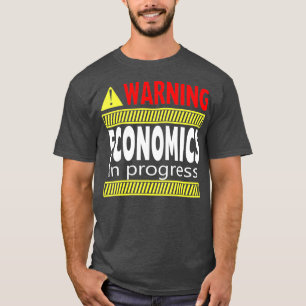 Camiseta Diploma De Estudos De Economia Em Andamento