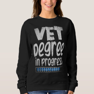 Camiseta Diploma De Estudos Veterinários Em Andamento