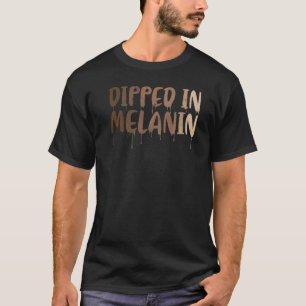 Camiseta Dips Em Melanina Pelo Orgulho Da América Africana