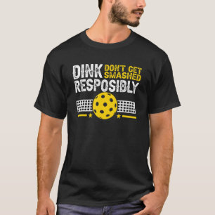Camiseta Dique Vintage Responsavelmente Não Seja Esmagado P