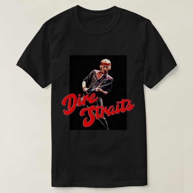 Camiseta Dire Straits (Frente do Design)